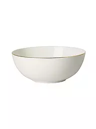 VILLEROY & BOCH SIGNATURE | Saladier rond "Anmut Gold" 23cm | Blanc