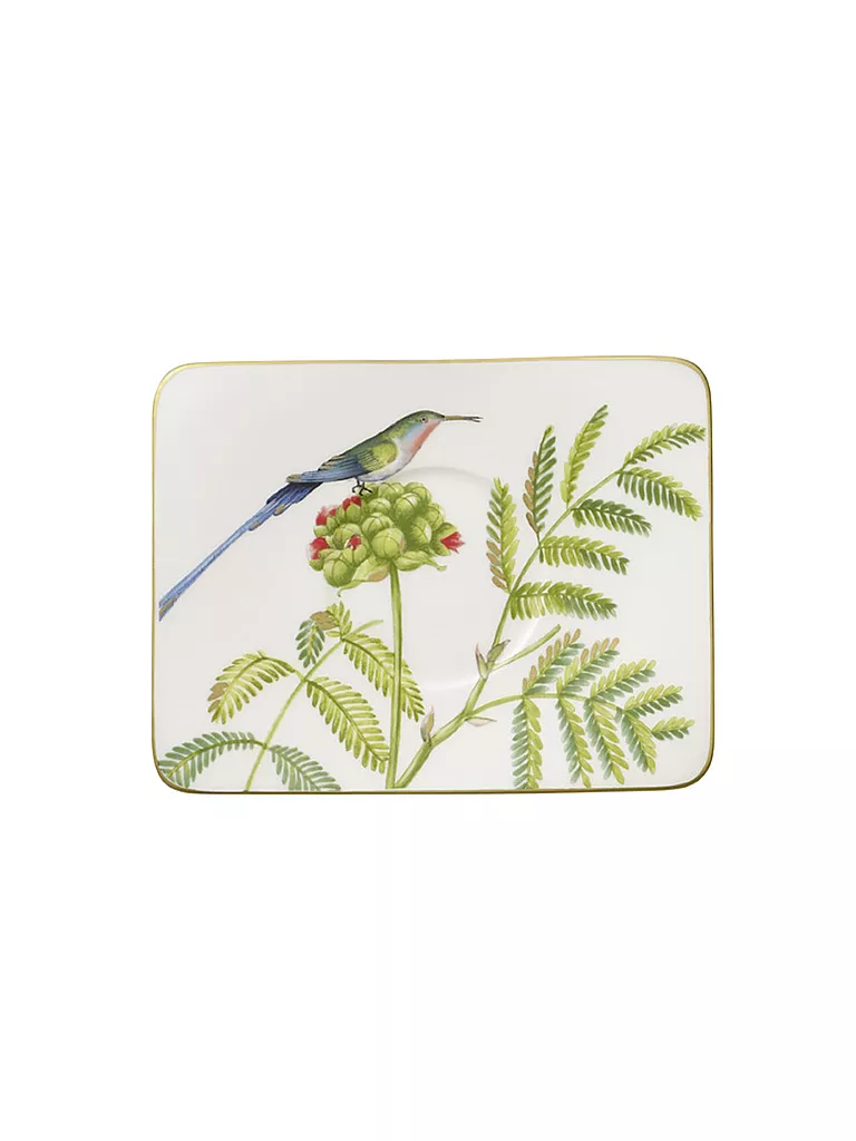 VILLEROY & BOCH SIGNATURE | Soucoupe à café "Amazonia" 17x24cm | Multicolore