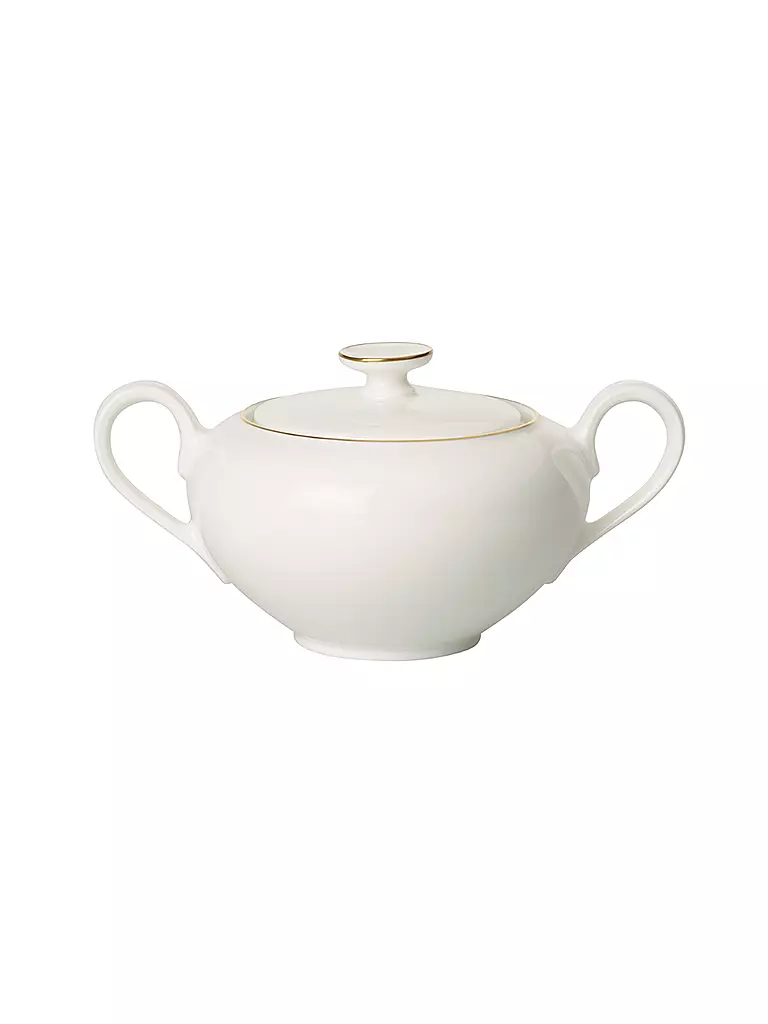 VILLEROY & BOCH SIGNATURE | Sucrier/confiturier "Anmut Gold" 0,35 l | weiss
