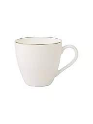 VILLEROY & BOCH SIGNATURE | Tasse à Moka/Espresso "Anmut Gold" 0,10 l | Blanc