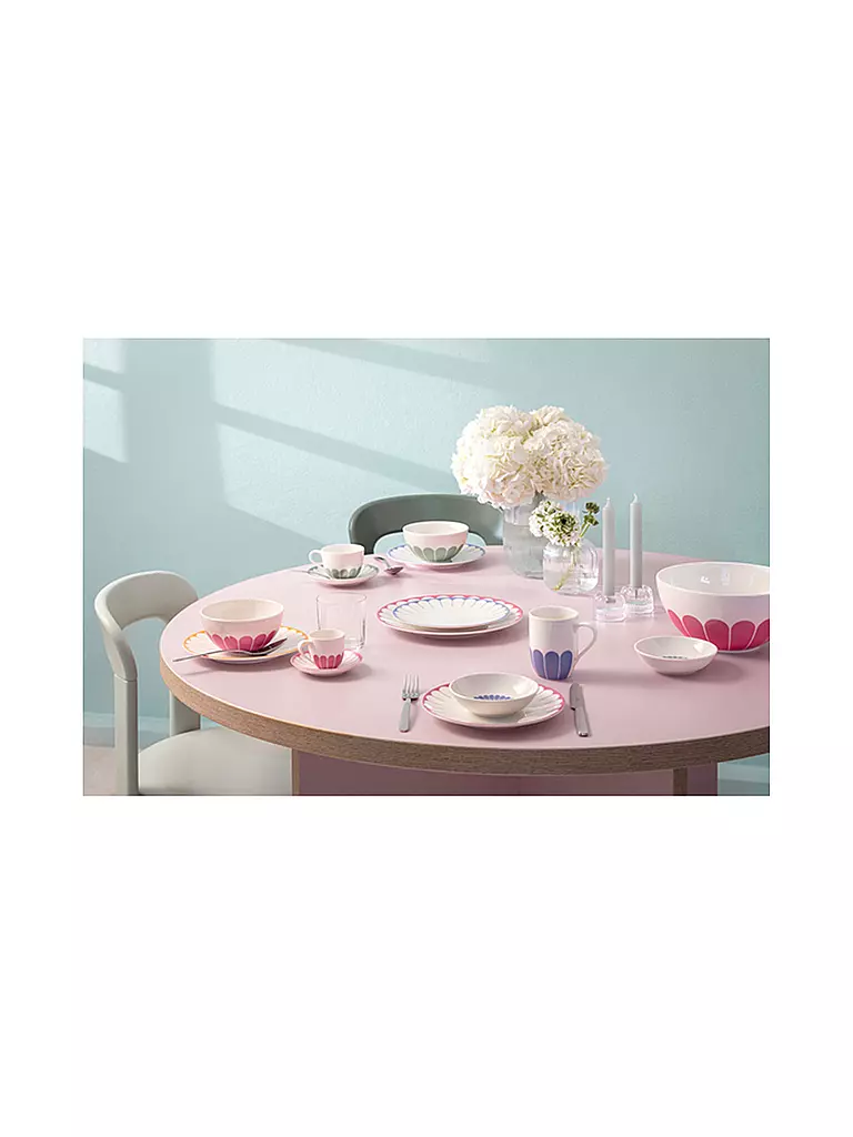 VILLEROY & BOCH | Assiette à dessert 21cm FLEUR CASSIS | 