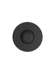 VILLEROY & BOCH | Assiette à pâtes "Manufacture Rock" 28,5cm (Gris) | Noir