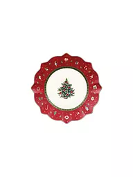 VILLEROY & BOCH | Assiette à petit-déjeuner 24cm "Toy's Delight" | Rouge foncé