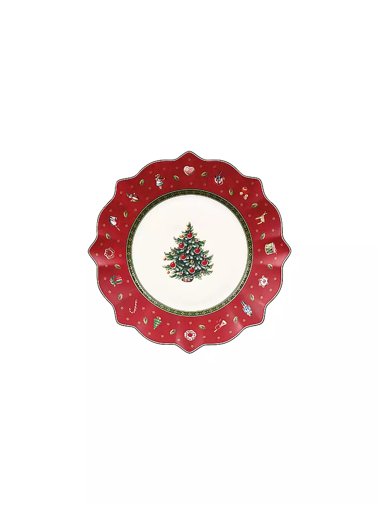 VILLEROY & BOCH | Assiette à petit-déjeuner 24cm "Toy's Delight" | dunkelrot