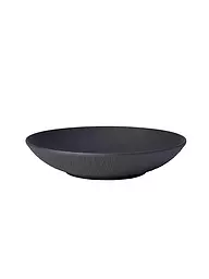 VILLEROY & BOCH | Assiette creuse plate "Manufacture Rock" 24cm (Noir) | Noir