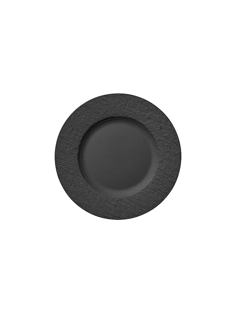 VILLEROY & BOCH | Assiette plate "Manufacture Rock" 27cm (Noir) | schwarz