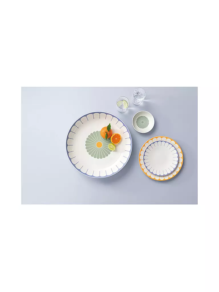VILLEROY & BOCH | Assiette plate 26,5cm FLEUR SOLEIL | orange