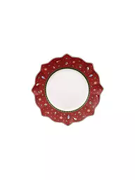 VILLEROY & BOCH | Assiette plate 29cm "Toy's Delight" | Rouge foncé
