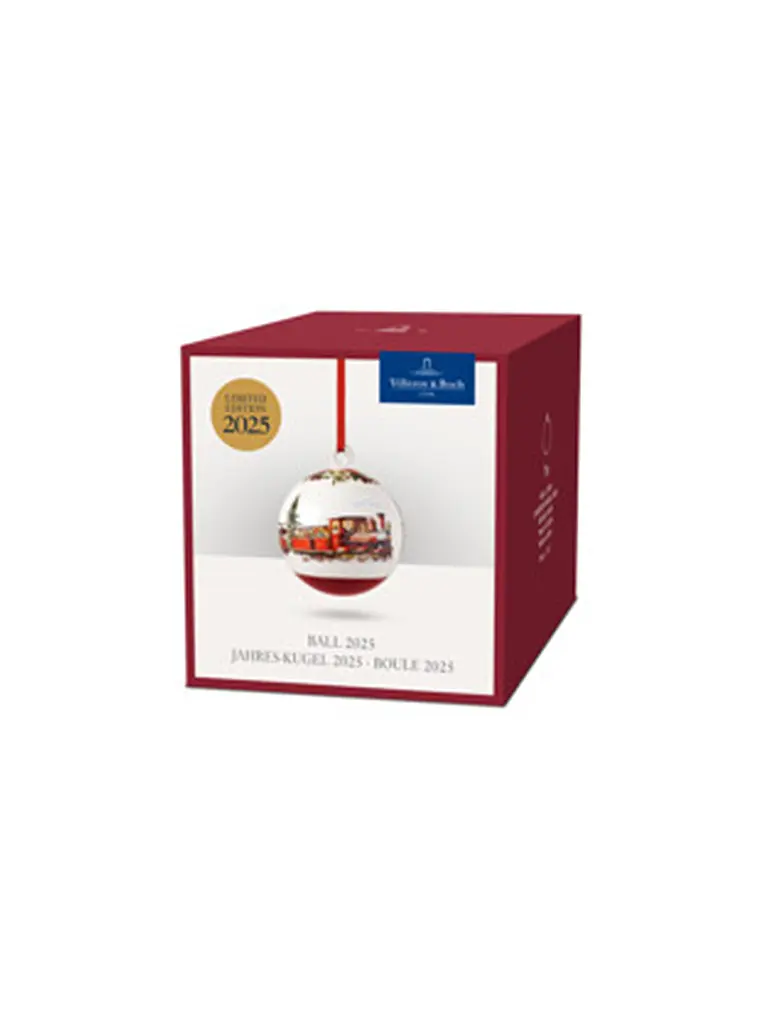VILLEROY & BOCH | Boule de Noël 2025 6,5 cm Toy's Delight | Multicolore