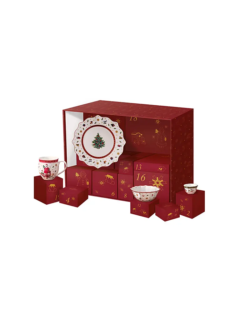 VILLEROY & BOCH | Calendrier de l'Avent 2025 Toy's Delight | Multicolore