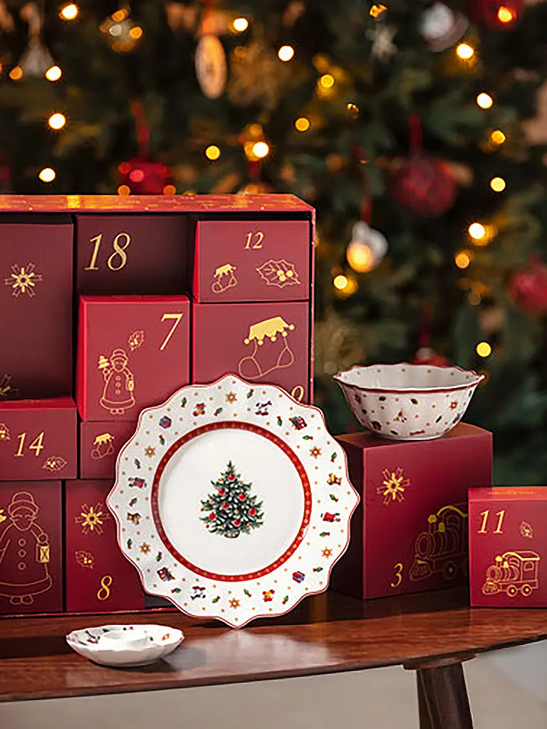 VILLEROY & BOCH | Calendrier de l'Avent 2025 Toy's Delight | Multicolore
