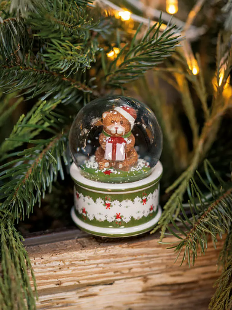 VILLEROY & BOCH | Christmas Toys Boule à neige Ours 6x6x9cm | 