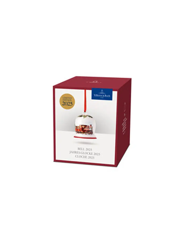VILLEROY & BOCH | Cloche de Noël 2025 6cm Toy's Delight | Multicolore