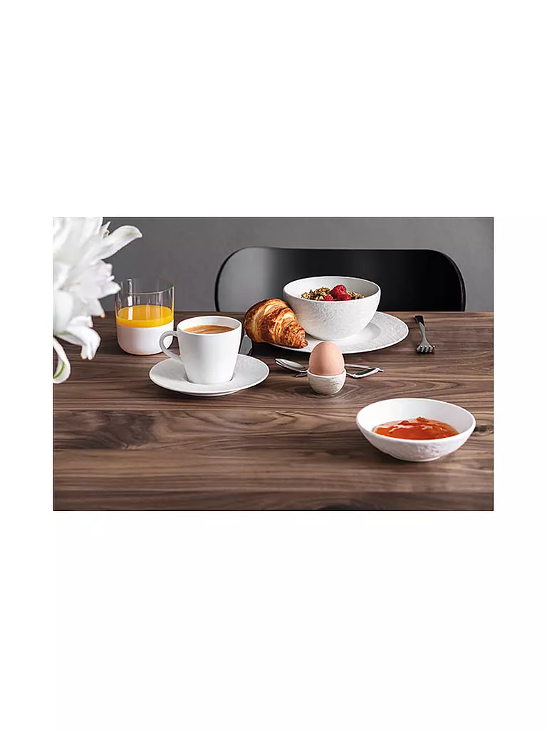 VILLEROY & BOCH | Coquetier 5cm MANUFACTURE Rockblanc | Blanc