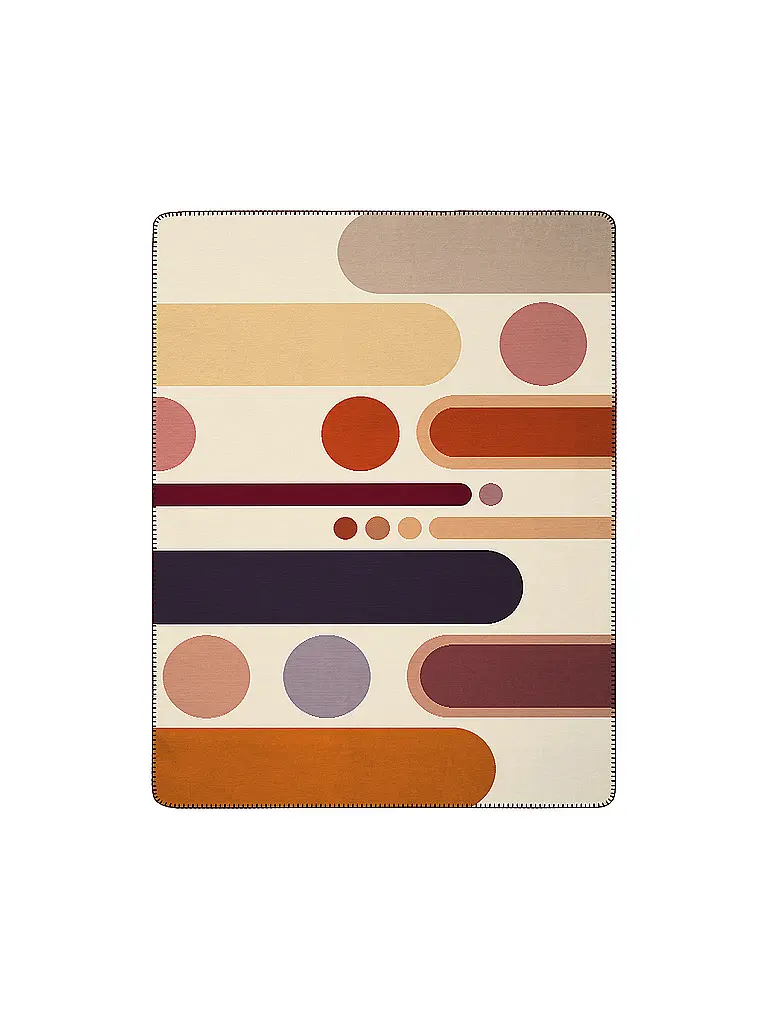 VILLEROY & BOCH | Couverture - Plaid 150x200cm MIAMI Bunt | Multicolore