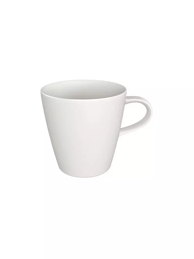 VILLEROY & BOCH | Henkelbecher Manufacture Rock Blanc 12x9,5cm | weiss