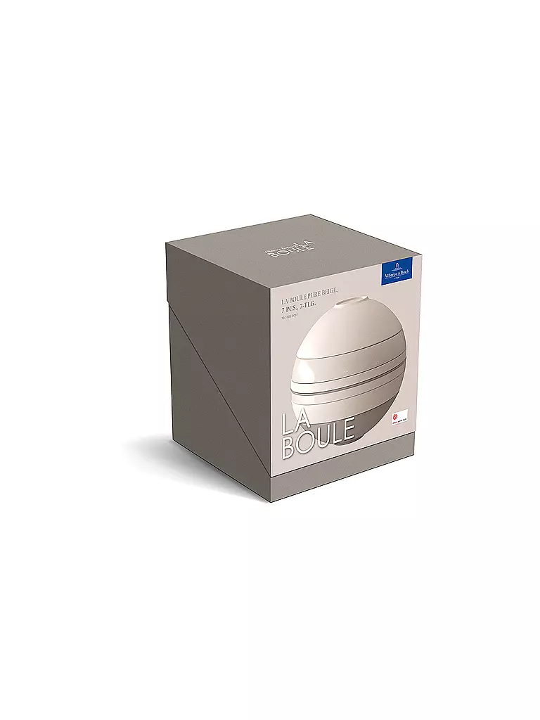 VILLEROY & BOCH | La Boule Iconic 7 pièces Pure Beige | Crème