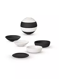 VILLEROY & BOCH | La Petite Boule BLACK&WHITE ICONIC 5 pièces | Noir