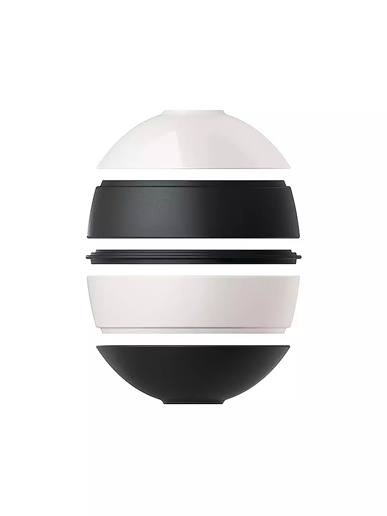 VILLEROY & BOCH | La Petite Boule BLACK&WHITE ICONIC 5tlg | Noir