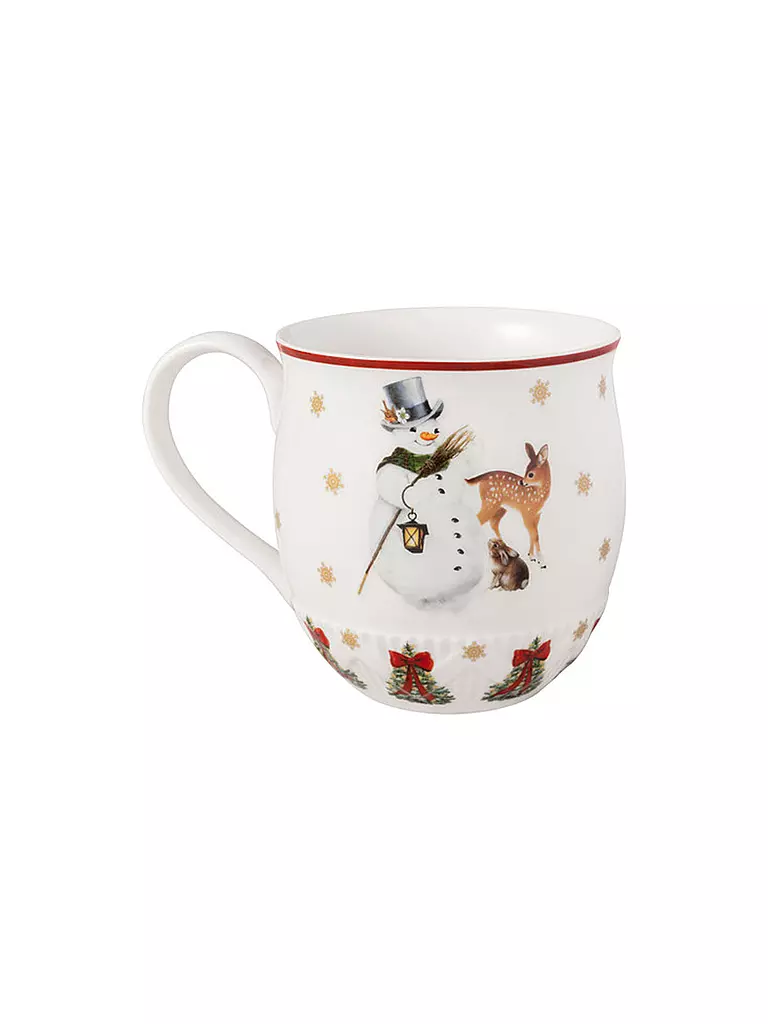 VILLEROY & BOCH | Mug jumbo de Noël Toys Fantasy 0,53l Bonhomme de neige | Multicolore