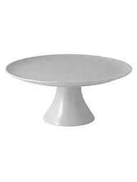 VILLEROY & BOCH | Présentoir à gâteau sur pied For Me 30,3cm Blanc/Bordure dorée | Blanc