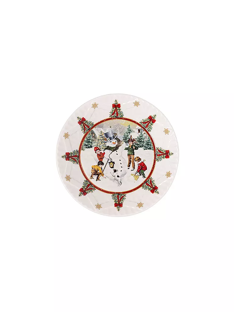 VILLEROY & BOCH | Schale de Noël Toys Fantasy 24cm Schneemann | bunt