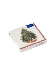 VILLEROY & BOCH | Serviettes de cocktail de Noël Sapin de Noël "Spécialités d'hiver" | Multicolore