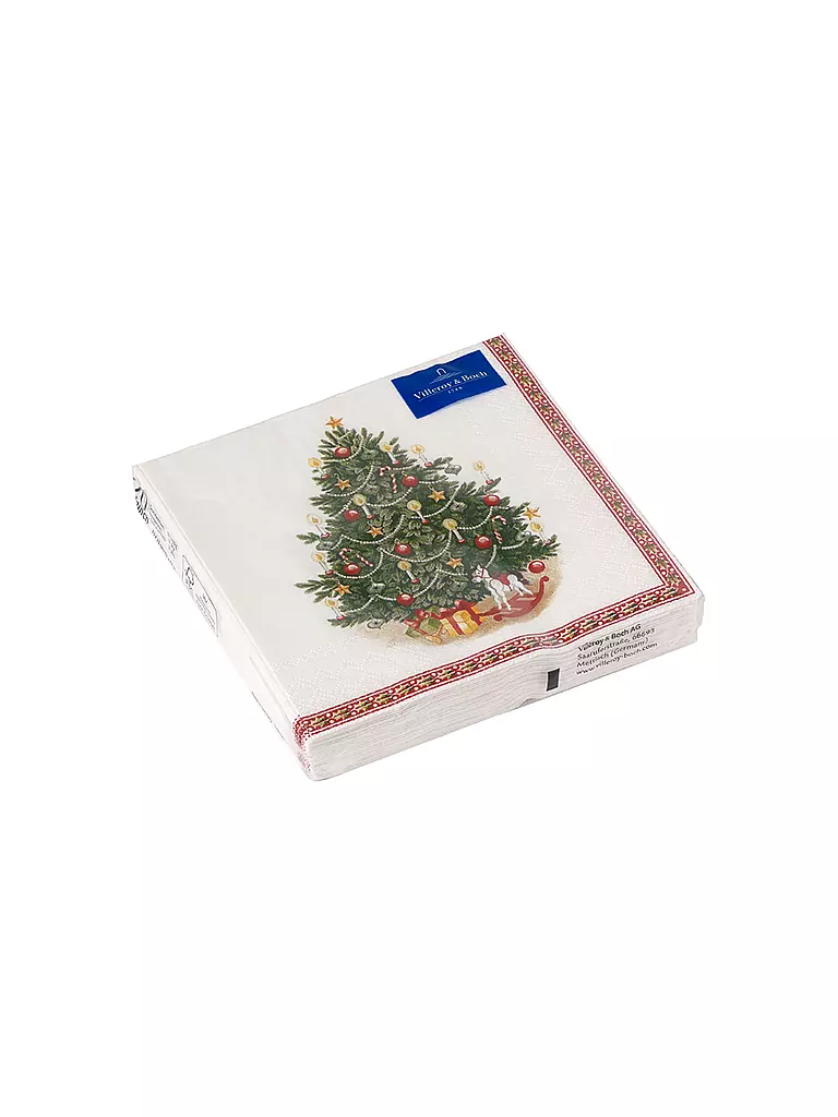 VILLEROY & BOCH | Serviettes de table de Noël Tannenbaum "Winter Specials" | Multicolore