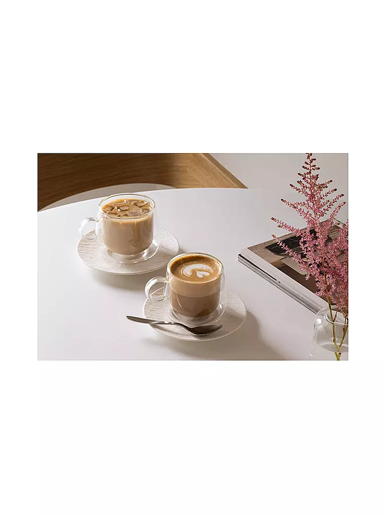 VILLEROY & BOCH | Set de 2 verres à cappuccino ARTESANO H&C | transparent