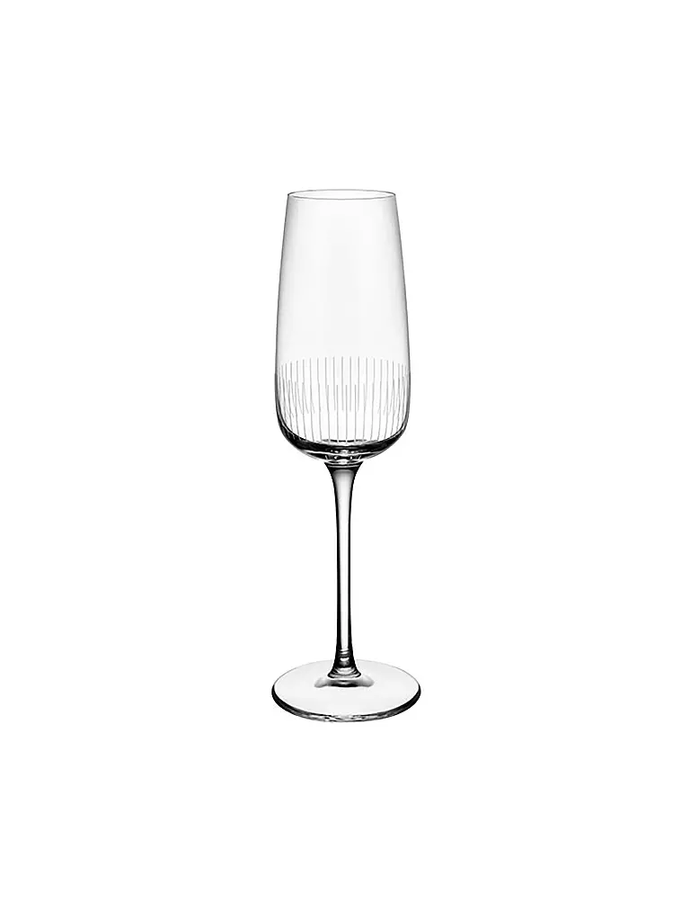 VILLEROY & BOCH | Set de 4 verres à champagne AFINA | Transparent