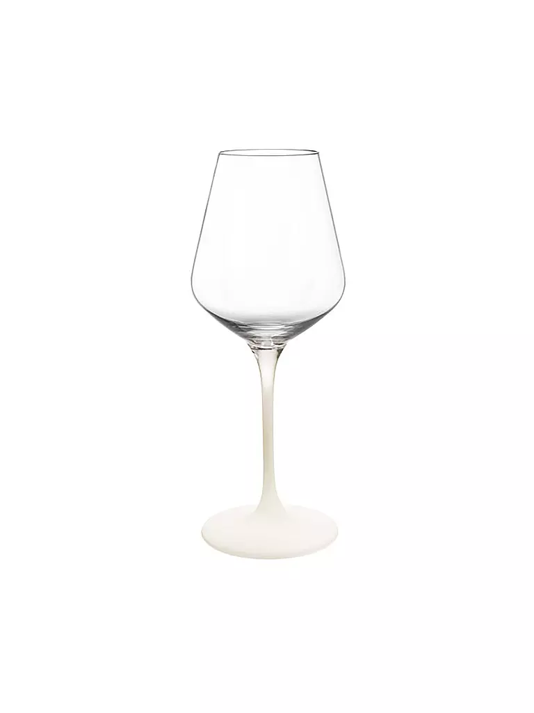 VILLEROY & BOCH | Set de 4 verres à vin blanc MANUFACTURE ROCK BLANC GLAS | Blanc