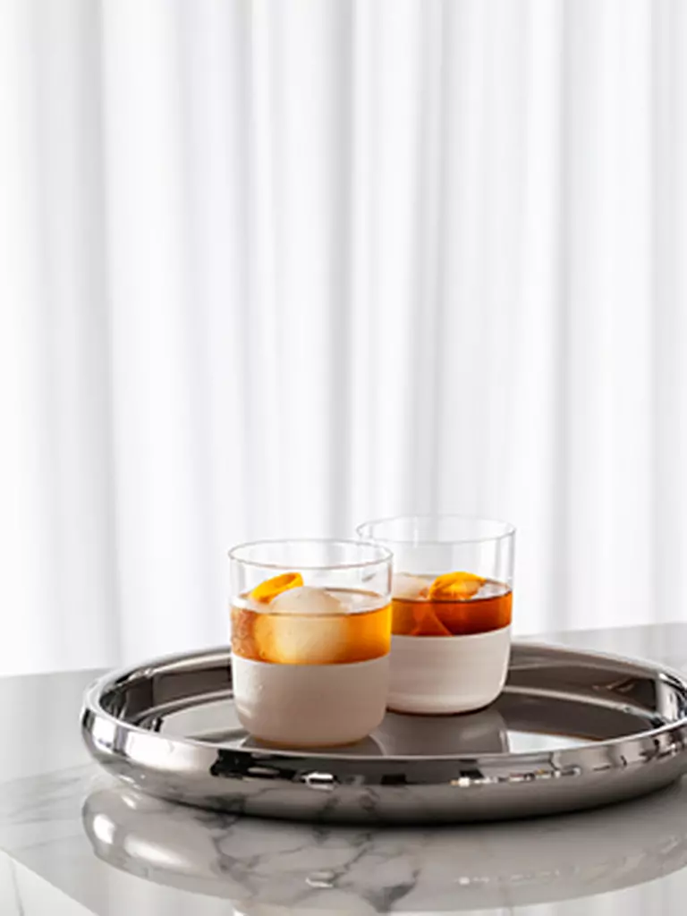 VILLEROY & BOCH | Set de 4 verres à whisky MANUFACTURE ROCK BLANC GLAS | 