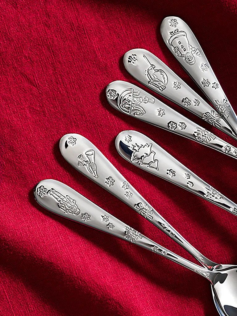 VILLEROY & BOCH | Set de 6 cuillères à café | Argent