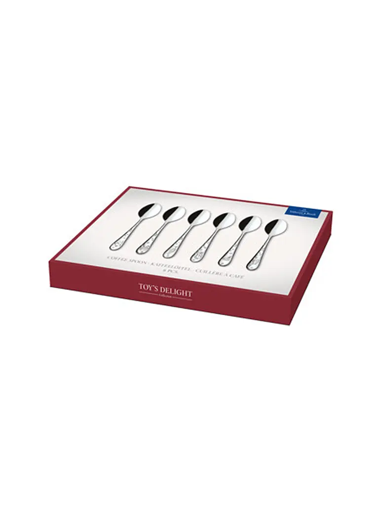 VILLEROY & BOCH | Set de 6 cuillères à café | Argent