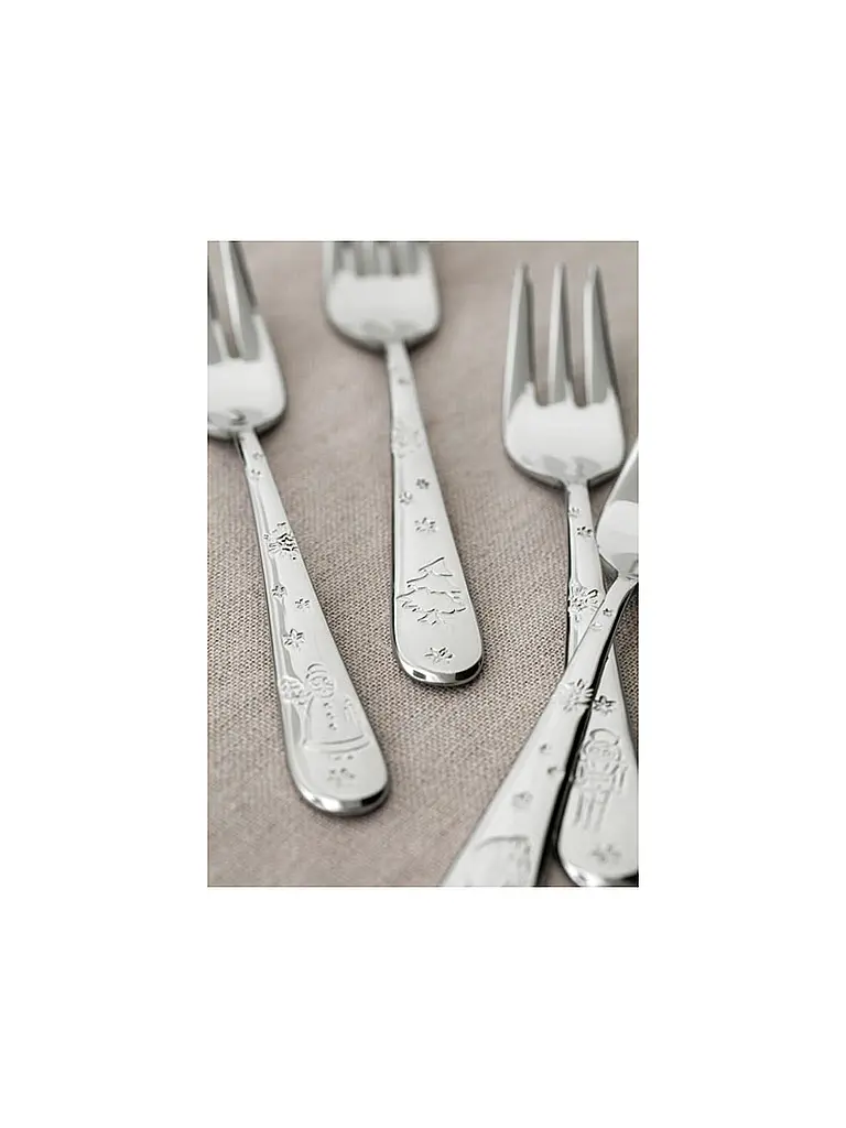 VILLEROY & BOCH | Set de fourchettes à gâteau 6 pièces | Argent