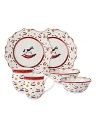 VILLEROY & BOCH | Set de petit-déjeuner locomotive 6 pièces Toy's Delight | Multicolore