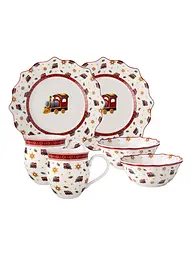 VILLEROY & BOCH | Set de petit-déjeuner locomotive 6 pièces Toy's Delight | Multicolore