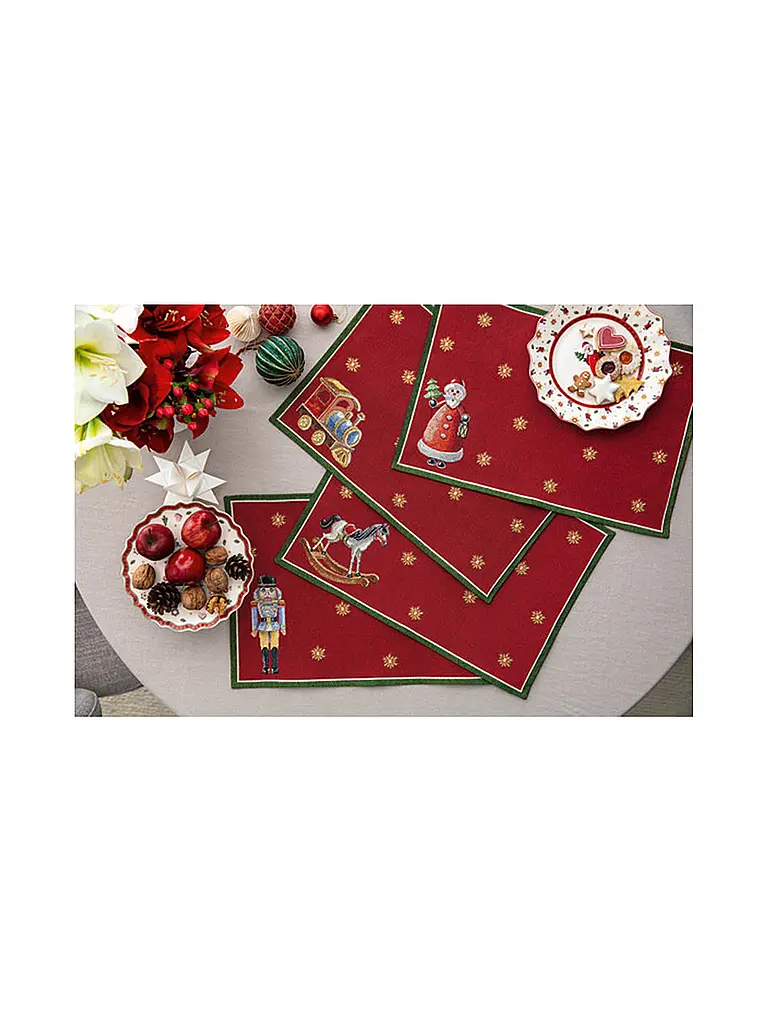 VILLEROY & BOCH | Set de table 4 pièces 32x48cm Toy's Delight | 