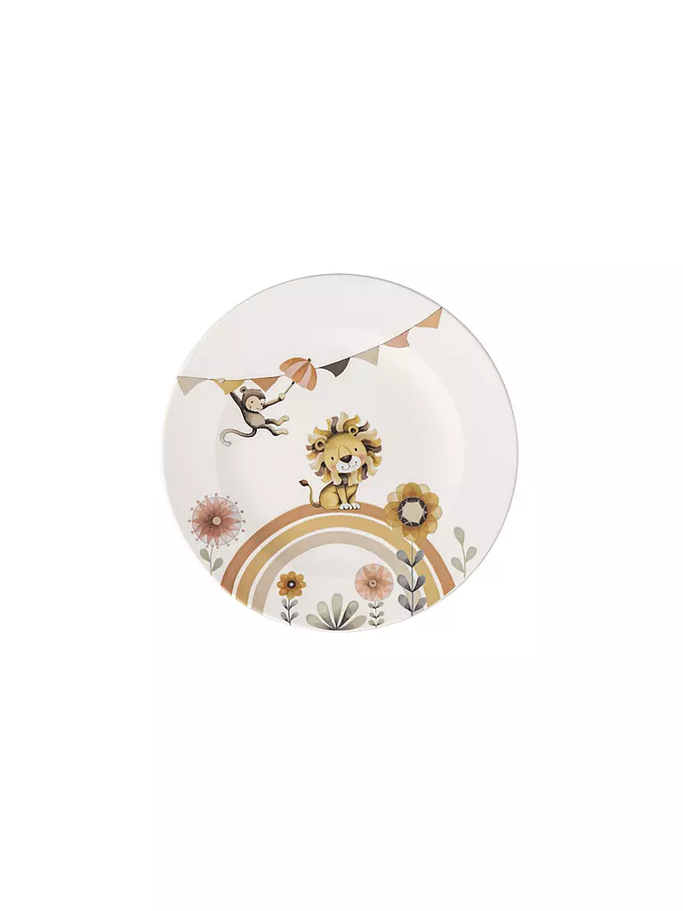 VILLEROY & BOCH | Set de vaisselle pour enfants 7 pièces Roar Like A Lion | Beige