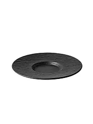 VILLEROY & BOCH | Soucoupe à café Manufacture Rock 15,5cm | Noir