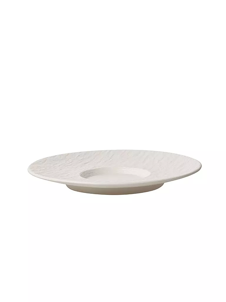 VILLEROY & BOCH | Soucoupe Cafe au Lait "Manufacture Rock" 17cm (Blanc) | weiss