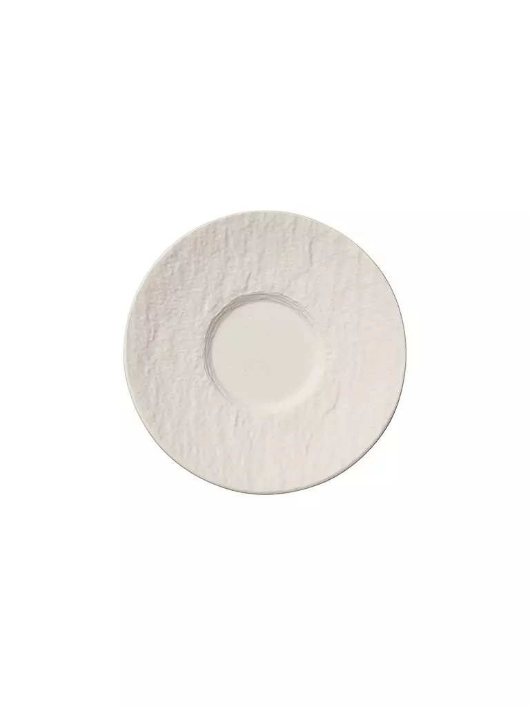 VILLEROY & BOCH | Soucoupe Moka/Espresso "Manufacture Rock" 12cm (Blanc) | weiss