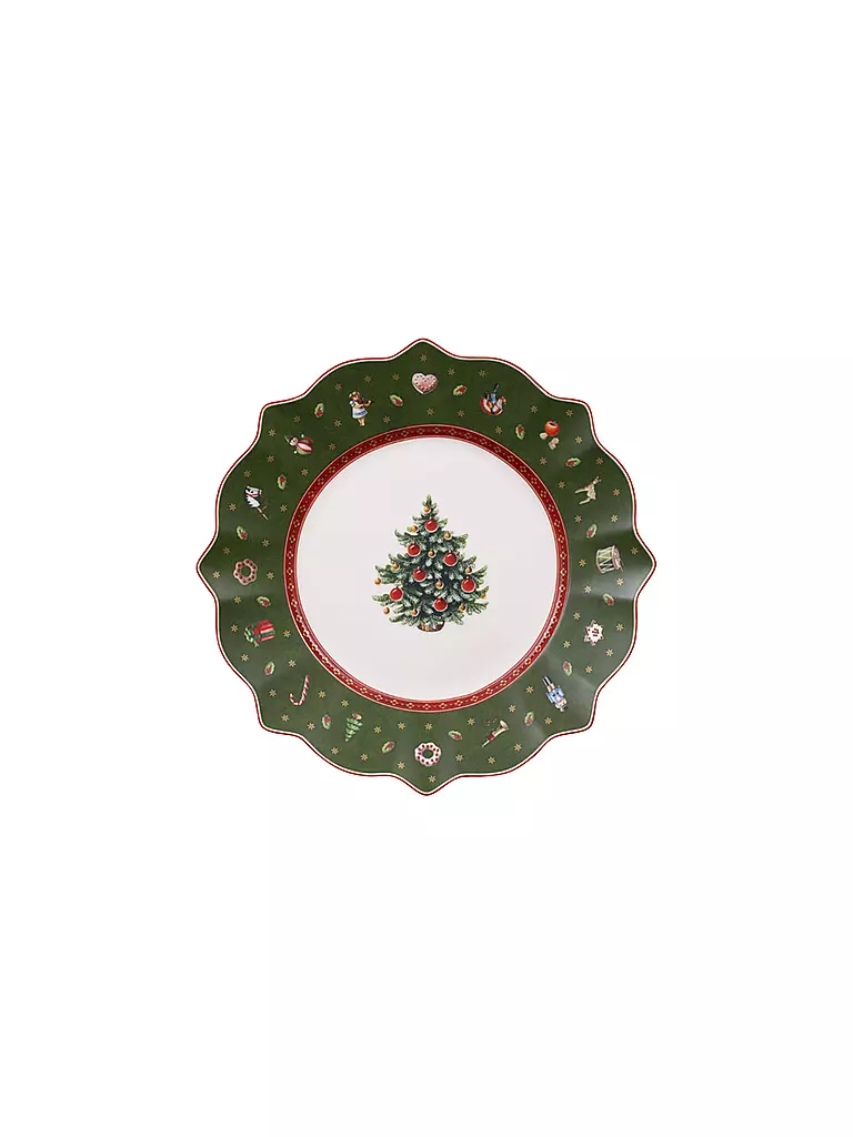 VILLEROY & BOCH | Toy's Delight Assiette à petit-déjeuner 24 cm | dunkelgrün