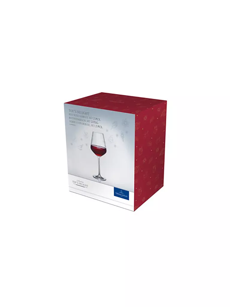 VILLEROY & BOCH | Toy's Delight Set de 2 verres à vin rouge 235 mm | transparent