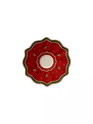 VILLEROY & BOCH | Toy's Delight Soucoupe pour café au lait | Rouge foncé