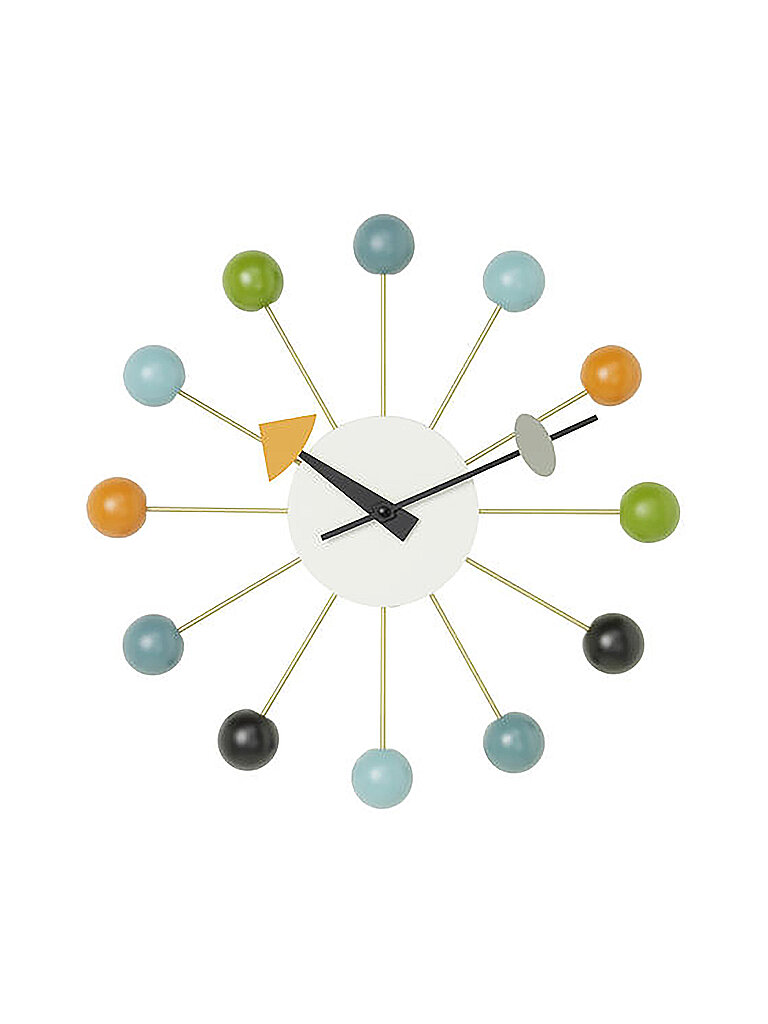 Ball Clock Léger Multicolore