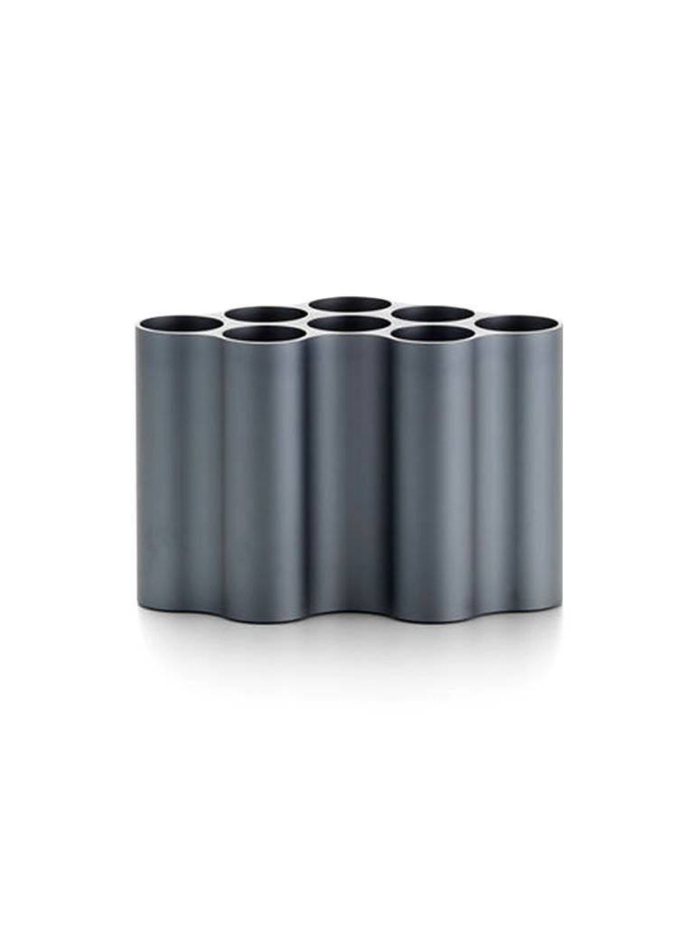 Nuage Vase Petit Acier Bleu