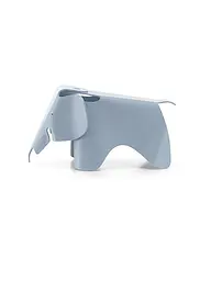 VITRA | Figurine décorative - Eames Elephant Small Tiefschwarz | Bleu clair