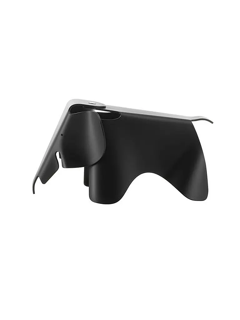 VITRA | Figurine décorative - Eames Elephant Small Tiefschwarz | Noir