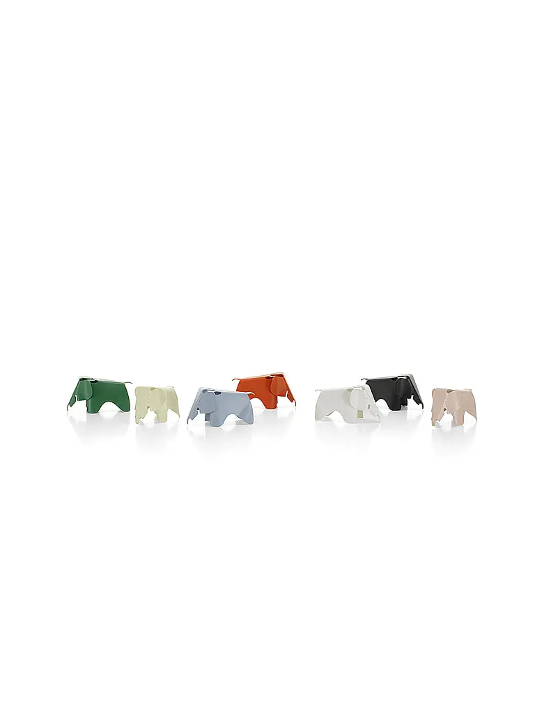 VITRA | Figurine décorative - Eames Elephant Small Tiefschwarz | Noir